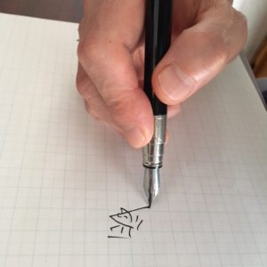 ペン字上達法 どんなペンの持ち方 動かし方 が理想的なのか 溪春書道教室 大阪市中央区谷町